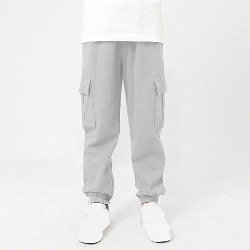 Cargo Pants for Boys Fashion 2025 Teens Baggy Sweatpants with Pockets Youth Tapered Athletic Joggers Boy Clothes2