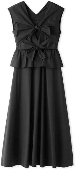 Amazon.co.jp: [フレイ アイディー] フロントノットリボンペプラム  