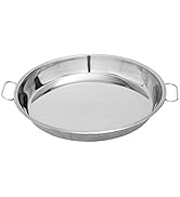 MixRBBQ Bandeja coletora de aço inoxidável para grande ovo verde Kamado acessórios clássicos, bandeja coletora redonda Ro...