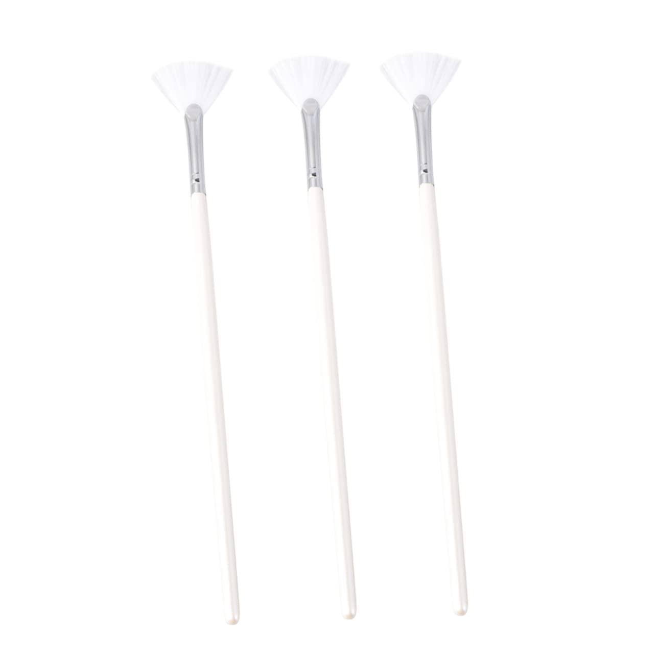 SOESFOUFU 3pcs Long Handle Mask Set for Face Peel Masks Smooth Application for Skincare Diy