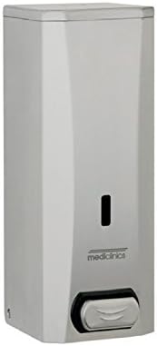 MEDICLINICS dj0040cs Button Soap Dispenser, Satin