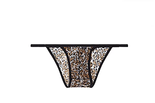 Comlife Men's Half Back Coverage Thongs Underpanties Animal Print Leopard #TOP5