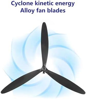 Industrial Misting Fan - Heavy-Duty Pedestal Fan with 3 Speed Settings, 120° Oscillation, Perfect for Warehouse, Workshop, Factory, and Basement Cooling Solutions.