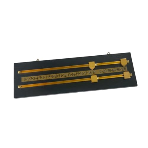 Marcador de billar Snooker con gancho para pared miniatura 1