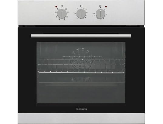 TELEFUNKEN Four encastrable catalyse TFKFM65I2, 65 litres, Chaleur brassée, Minuteur