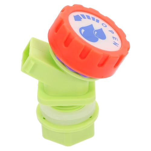 SOIMISS Green Plastic Water Dispenser Spigot Replacement for Camping and Outdoor Exploration, Sturdy Abs Material Water Dispensing and Breakage