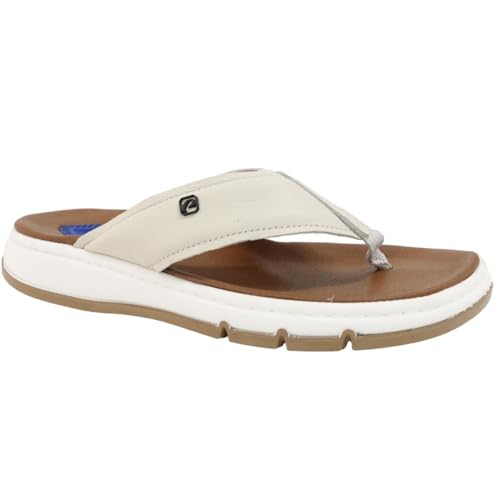 Chinelo Masculino Pegada Em Couro Amortecedor