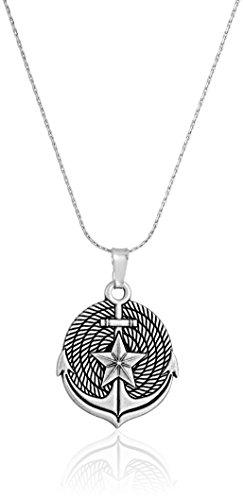 Alex and Ani Anchor II En Rafaelian Silver Chain Necklace, 28