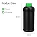 ASEVAT 33.8oz/1000ml HDPE Darkroom Chemical Storage Bottles Photographic Plastic Containers with lids Empty Liquid Container for Film Photo Developing Processing Equipment, Laboratories (3pcs)