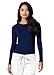 Adar Uniforms, Underscrubs for Women 2 Pack - Long Sleeve Underscrub Comfort Tee - 2902 - Navy - L