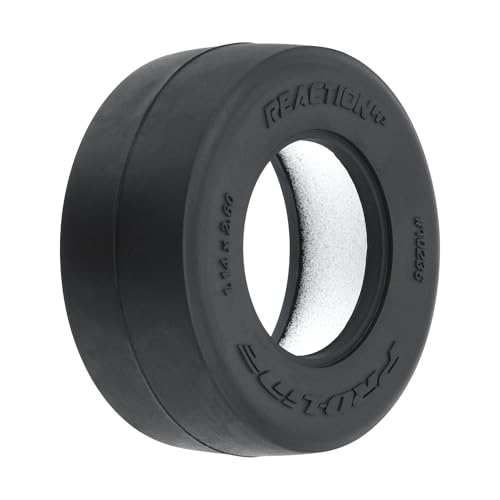 Pro-Line Racing Reaction HP No-Prep Drag Racing Belted Tires 2 for Losi Mini No-Prep Drag Car Rear PRO1023600