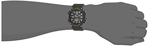 Casio Men's Solar Powered Japanese-Quartz Watch With Resin Strap, Green, 28 (Model: Eaw-Aq-S810W-3Av) #TOP3