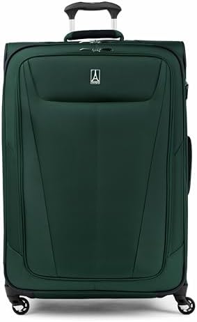 Travelpro Maxlite 5 Softside 2pc Set Expandable Carry On Luggage with 4 Spinner Wheels/Soft Underseat Tote, Lightweight Suitcase, Men and Women 12