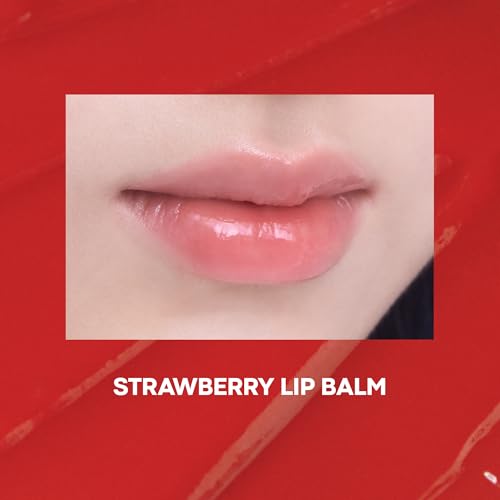 Image of TONYMOLY Mini Fruit Lip Balm Set with Sheer Tint, Shea Butter and Vitamin E