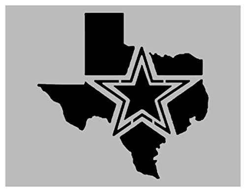 Lone Star State Texas Reusable Stencil (8.5