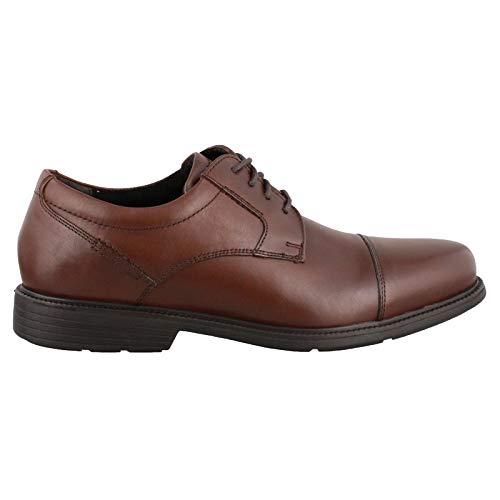 Rockport Men's Charles Road Cap Toe Oxford Tan II Leather 11 M (D)-11 M