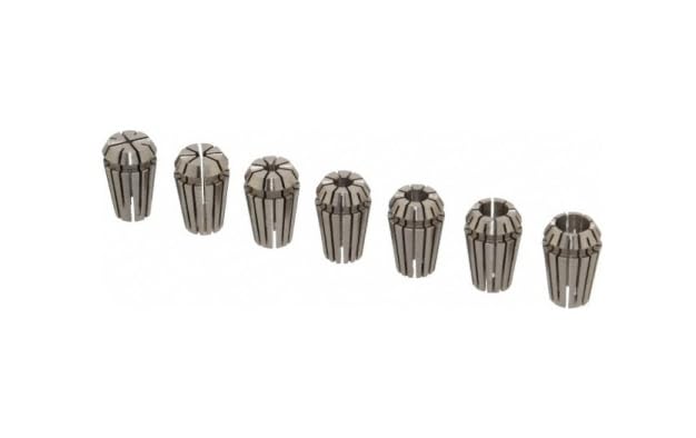 HHIP 3900-1172 ER-11 1/2" Straight Shank 19 Pieces Spring Collet Chuck Set, 9 Piece Set, ER-11 - Image 4