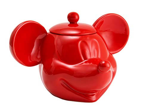 Tarro de galletas Mickey Mouse Joy Toy de cerámica para evitar galletas blandas en la cocina 2