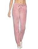 ✔ Impresionante pantalón de terciopelo, perfecto para correr, ropa de dormir, ropa de dormir: agregue un toque de glamour en nuestras fabulosas mallas de terciopelo.