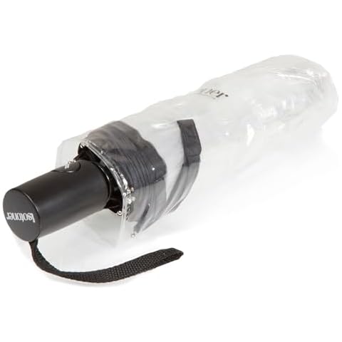 Parapluie Isotoner Transparent Pliant Cover