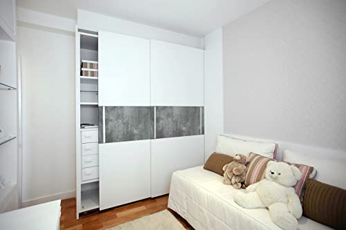 Pegatinas para muebles de hormigón que ocultan arañazos en estantes y cómodas 7