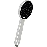 DOCCETTA WATER SAVING Risparmio Acqua BLACK Nero Monogetto Per Doccia