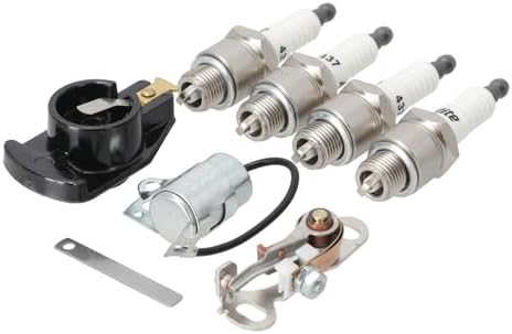 Tune-Up Kit with Spark Plugs fits Ford NAA 600 601 611 620 621 630 631 640 641 650 651 660 661 671 681 700 701 800 801 811 820 821 841 850 851 860 861 871 881 900 901 941 951 961 2000 4000 8N 309787