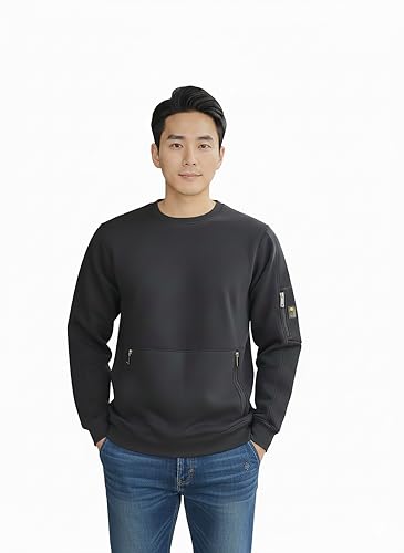 Image of Round Neck Sweatshirt for Men