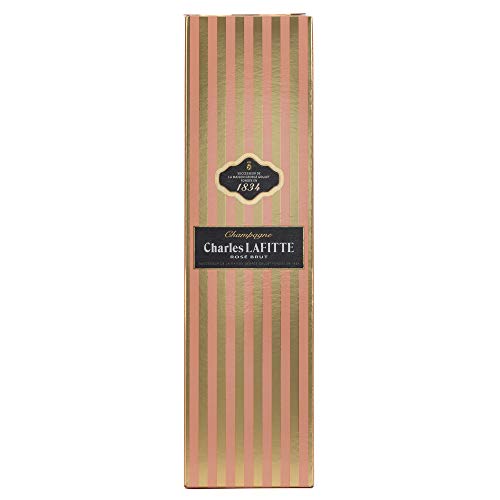Champagne Charles Lafitte 1834 Brut Rosé mit Geschenkverpackung (1 x 0.75 l)