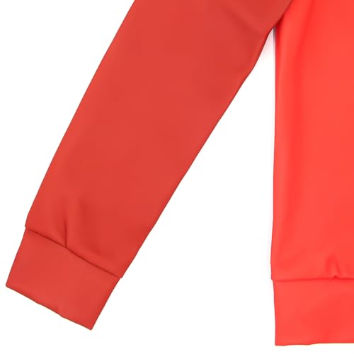 Image of Boys Girls Numbers Long Shirts and Pants Sets Cartoon Little Kids Casual Daily Homewear for 3-10 Years (Red, 110)