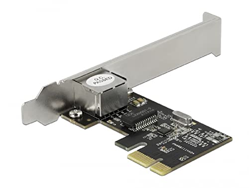 Delock PCI Express x1 Card 1 x RJ45 Gigabit LAN RTL8111 miniatura 2