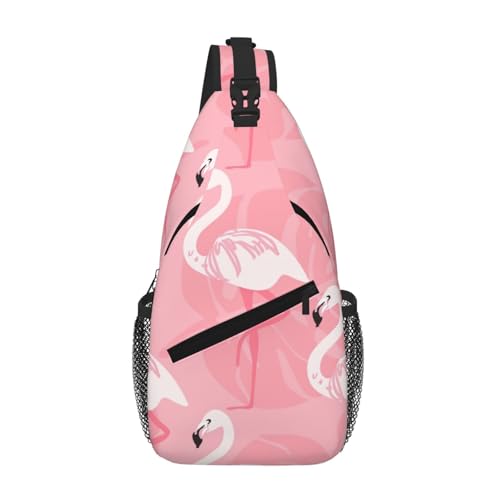 Sac à bandoulière flamant rose : voyagez léger sans encombrement en randonnée