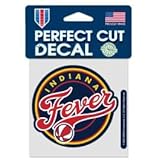 Indiana Fever Perfect Cut Color Decal 4" x 4"