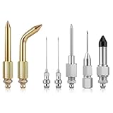 7PCS Grease Gun Needle Tips Accessories Kit Set Mini Needle Dispenser Rubber Joint...