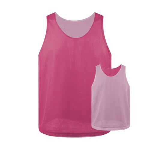 TOPTIE - TOPTIE Reversible Training Vests - Two-Sided Sports Football Jerseys (31% Off Amazon Deal)