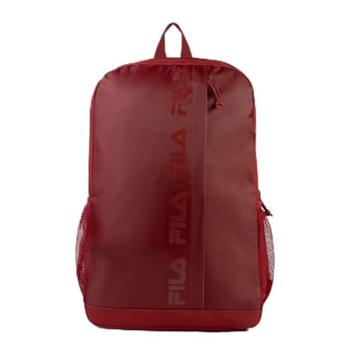 Mochila Unisex Fila Tone Logo Letter, Vermelho Ocre, G