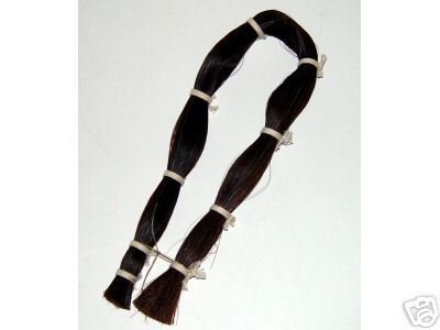 1 lb Black Horse Hair, 13"-15"