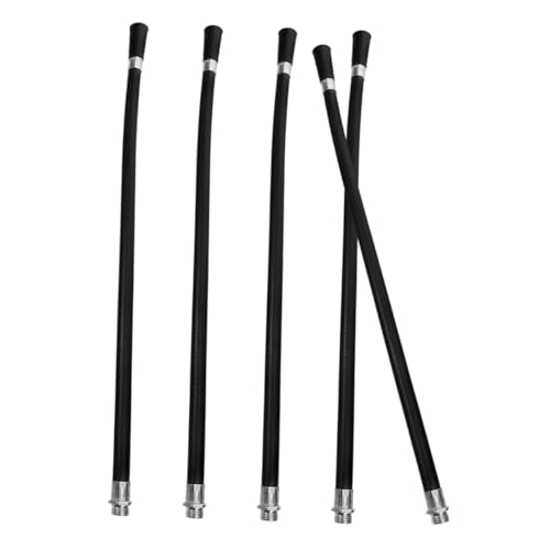 KONTONTY 5pcs Fire Extinguisher Powder Tube Hose Attachment Sprayer Hose 8kg Iron Head Nozzle for Vehicle and Truck Fire Safety Emergency Use