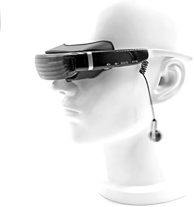 VR 68 Inch 3D Video Game Glasses Screen Virtual Theatre Private with 8GB Memory, Support 1080p and 3D Music Image E-Book TF Card AV-in Play