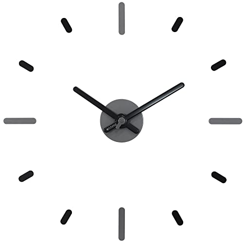 Presentime Large Frameless DIY Wall Clock