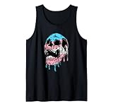 Photo Gallery dripping trans pride skull transgender canotta Photo Gallery dripping trans pride skull transgender canotta