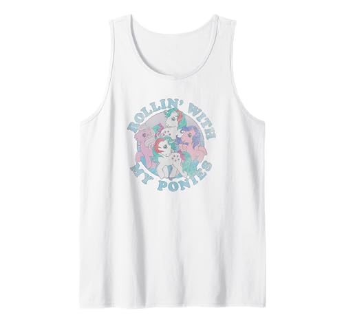 Débardeur My Little Pony Retro pour femme au style vintage unique