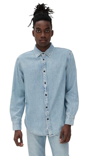 rag & bone Men's Finch Denim Shirt