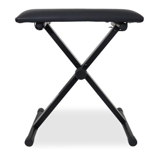 Banco Para Teclado Dobrável Com Ajuste De Altura Voik B-900