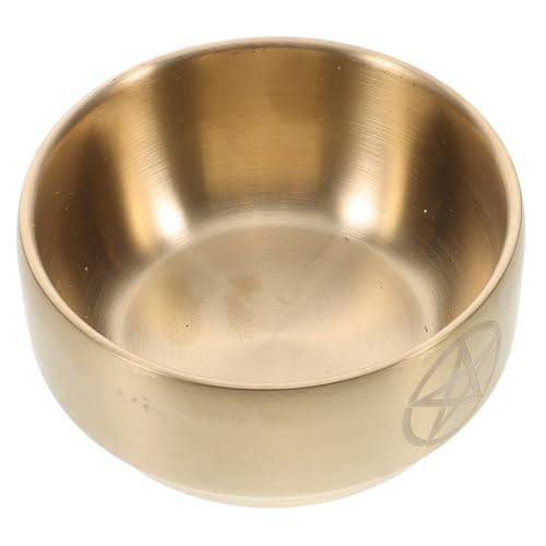 Yardenfun Cuenco Chino De Latón Con Forma De Para Incienso Ideal Para Rituales Y Decoración.