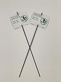 Lawn Treatment Application Stakes & Florida Signs (Economy Style Stake / 500 pc. Pack)