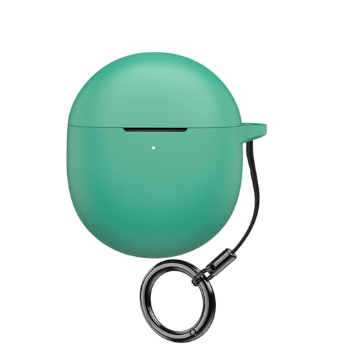 Keminsung Google Pixel Buds 2A�p�ی�P�[�X�J�o�[ ���C�����X�C���z�� �V���R���f�� �ϏՌ� ���j�[�N�ȃ|�[�^�u�� �J���r�i�t�� (�O���[��)