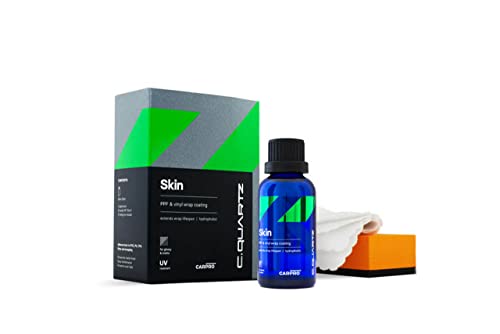 CARPRO CQUARTZ Skin PPF & Vinyl Nano-Coat - UV Protection for Wrapped Vehicles with Vinyl Film, UVA & UVB Resistant (50mL)
