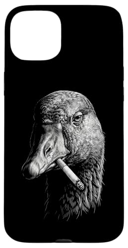 Goose Smoking �^�o�R �����ȃr���e�[�W �K�`���E �ʔ����~�[�� �X�}�z�P�[�X iPhone 15 Plus �p