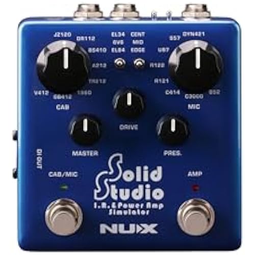 NUX NSS-5 Solid Studio I.R. and Power Amp Simulator Pedal